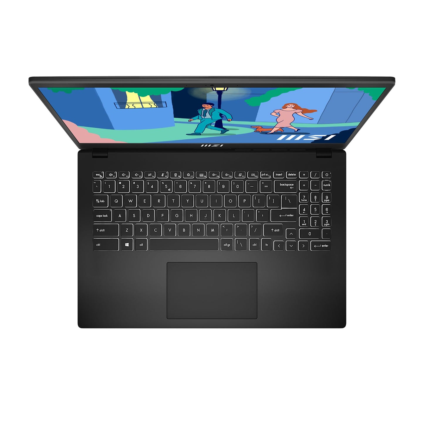 MSI Modern meg 15 B12M-414NL 15,6" Core i5 laptop